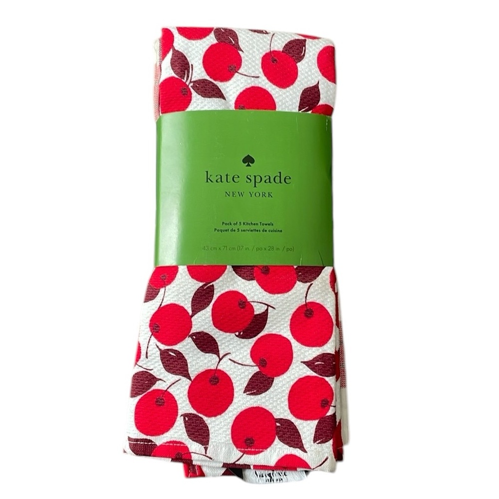 Kate Spade - Pack of 5 Kitchen Towels